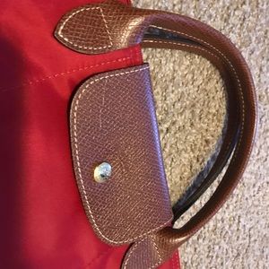 Red Longchamp Bag